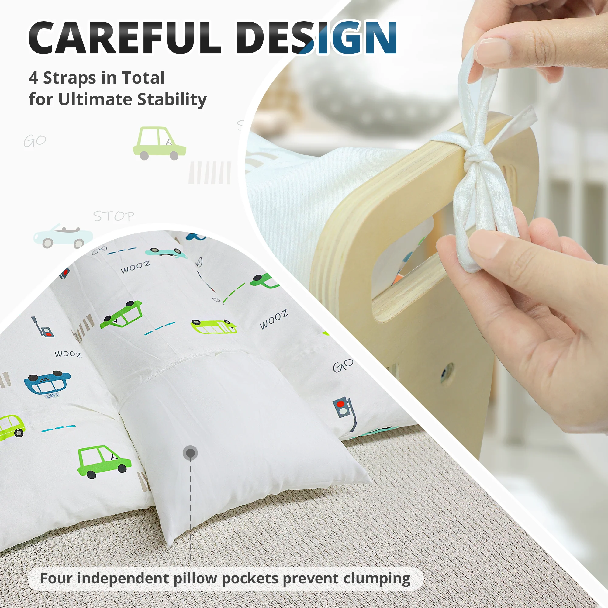 Cushions for Arch in Nostalgia and Aurora Series * Car Pattern - Image 3