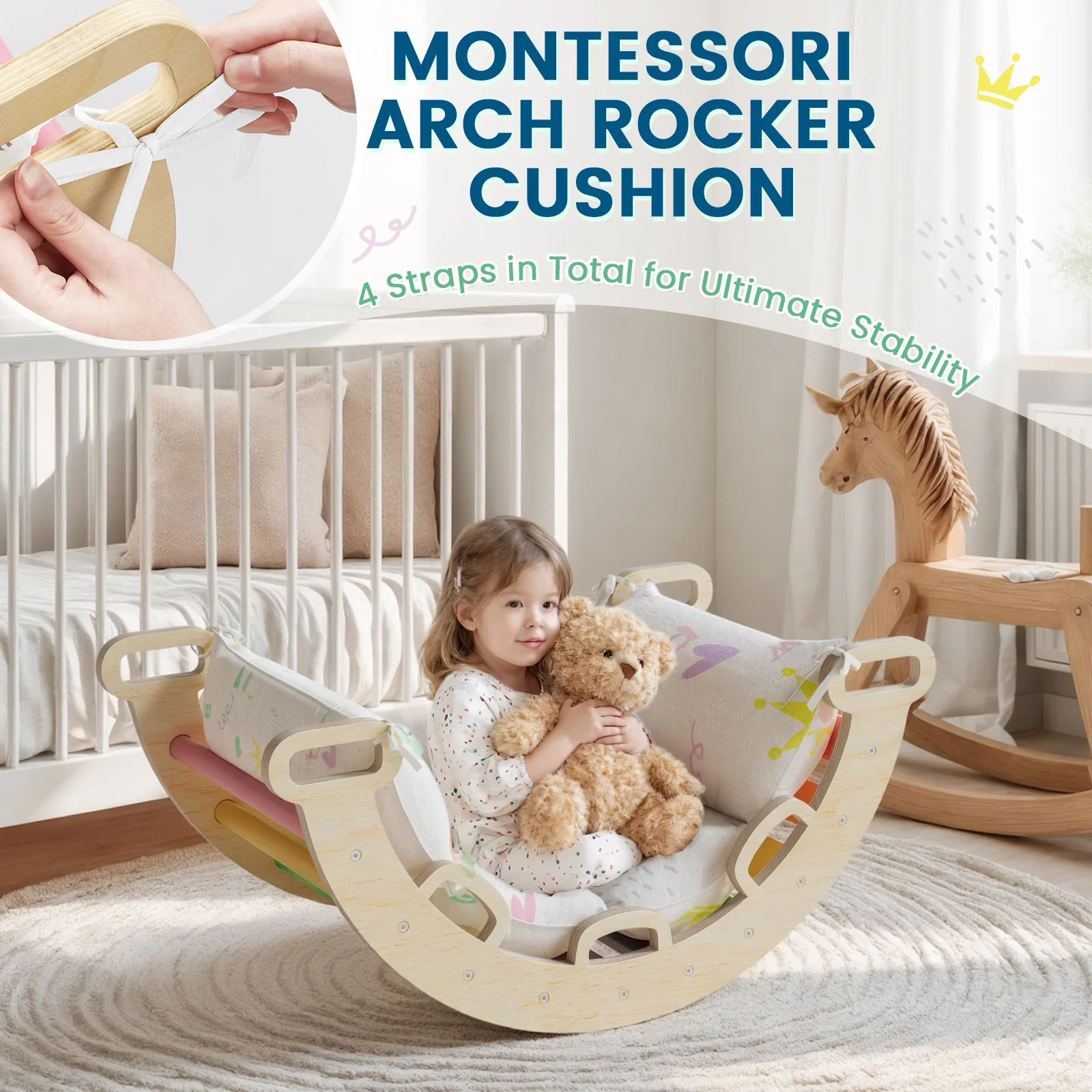 Cushions for Arch in Nostalgia and Aurora Series * Crown Pattern - Image 5