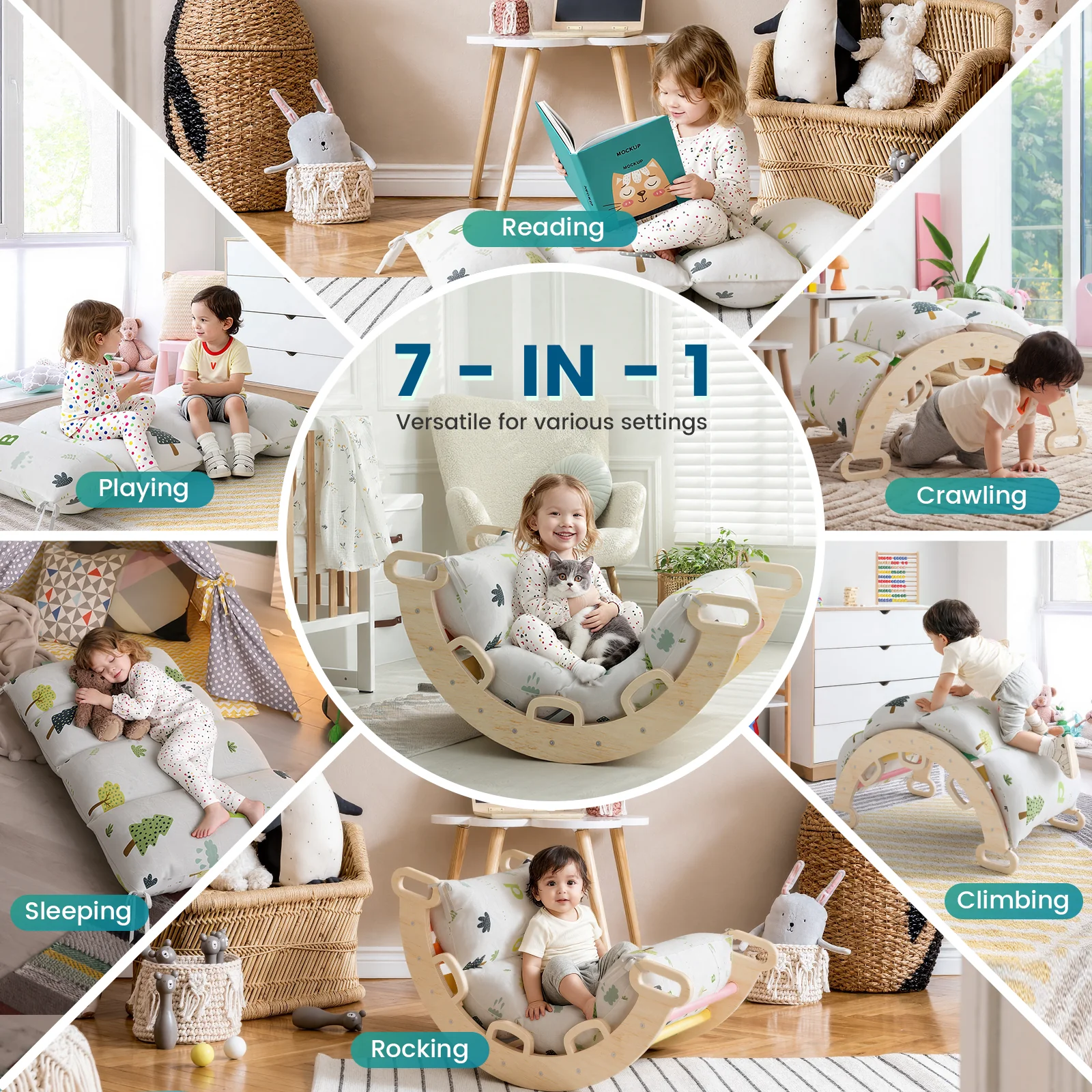 Cushions for Arch in Nostalgia and Aurora Series * Forest Pattern - Image 5