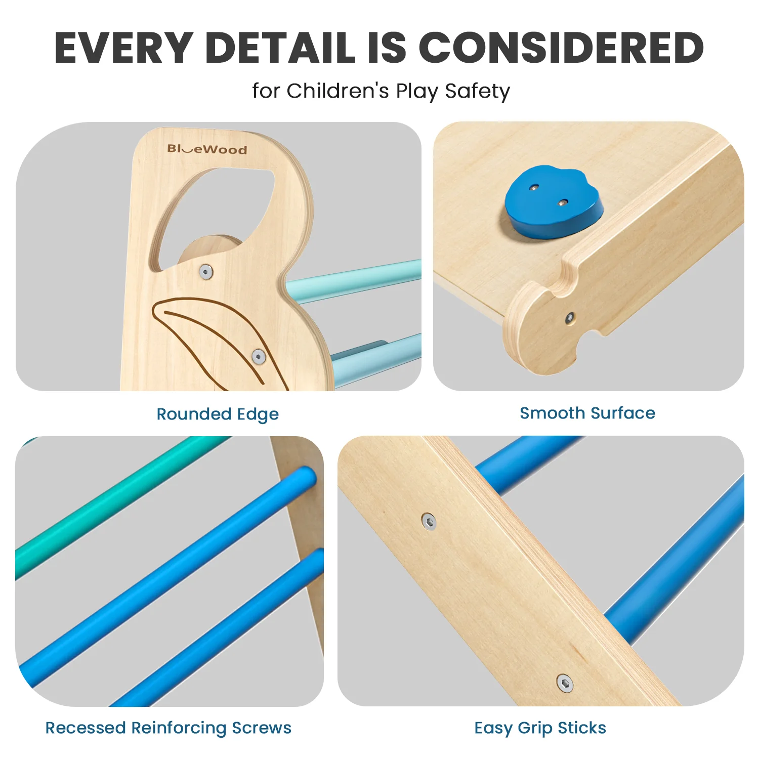 Folia - Pikler Triangle Climbing Set with Cushion * 3 Color Options - Image 4