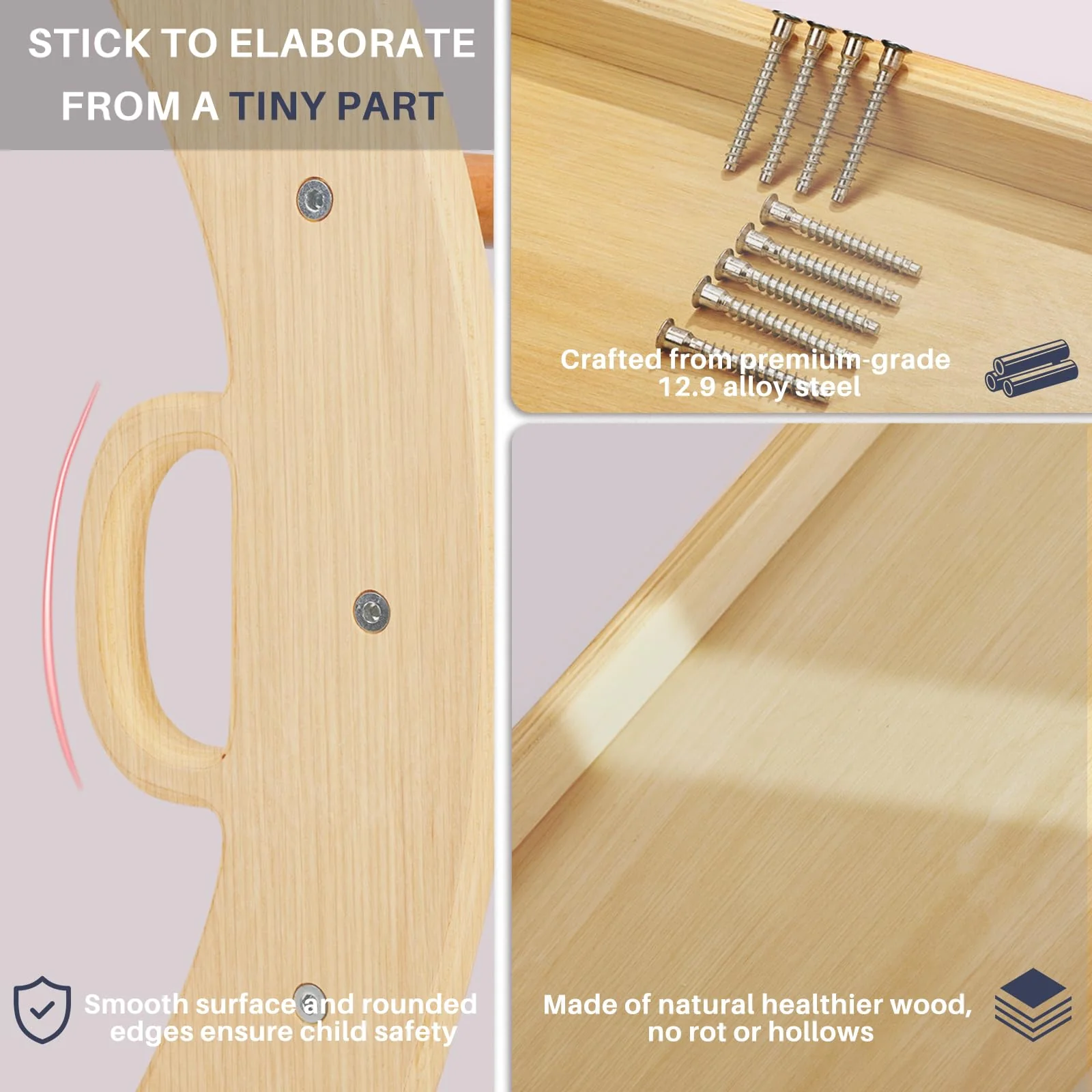 Nostalgia - BlueWood® Classic Pikler Triangle Set * Natural Wood Tones - Image 4